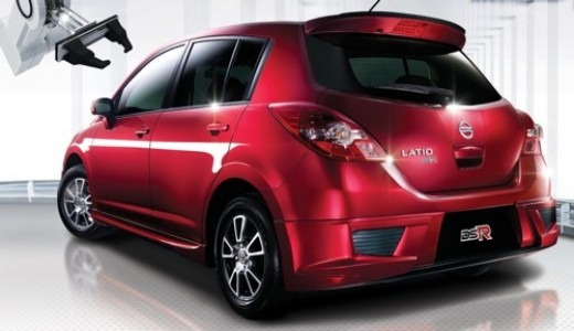 Nissan latio sport body kit